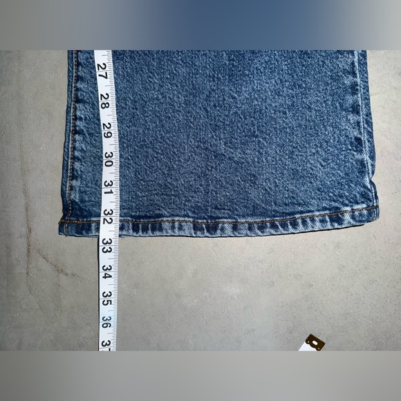 Zara Women's Blue Flare Jeans - Picture 7 of 9
